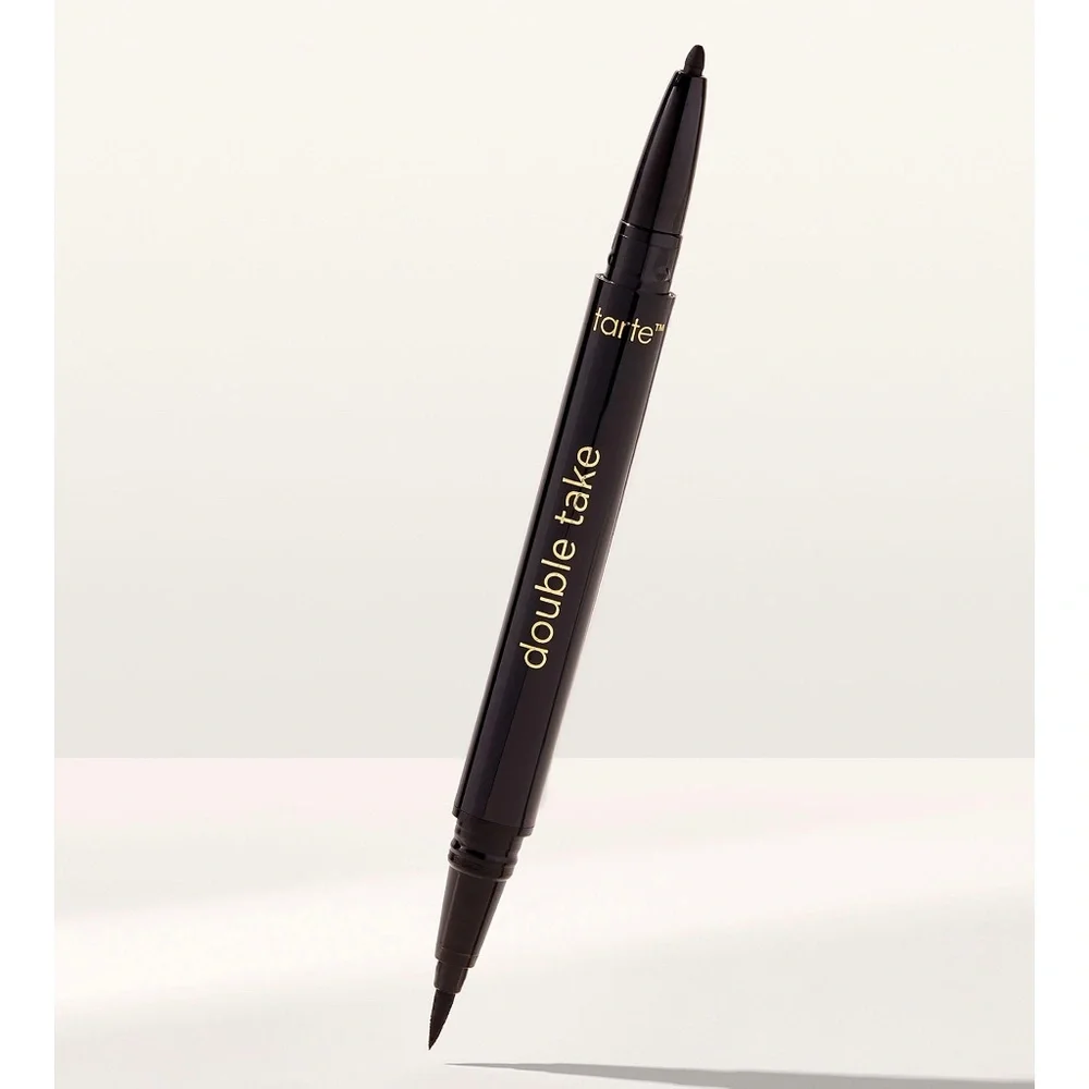 Tarte Double Take Eyeliner Black Liquid & Pencil Vegan Full Size NWT